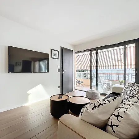 Апартаменты 3p Between Croisette Beaches And Antibes Street Канны